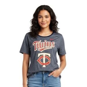 Nike T Shirt Minnesota Twins‎ MLB Baseball Fan Gear Casual Sports Style Size M